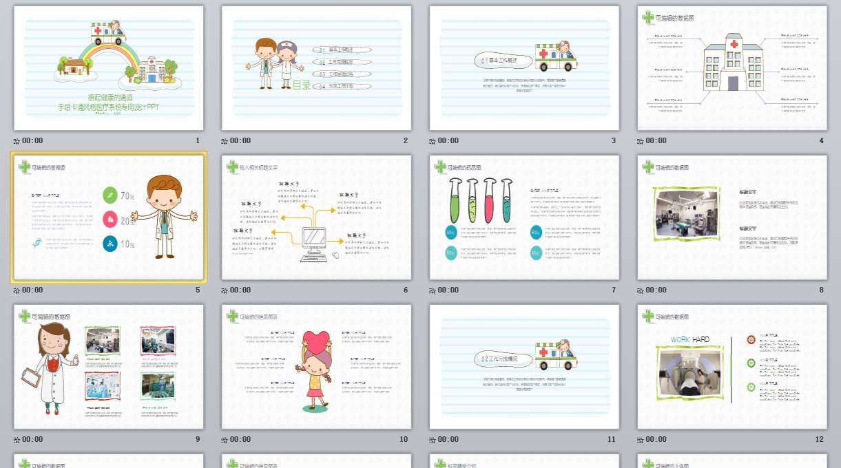 医学PPT医疗PPT医生PPT医院医生护士护理PPT-130