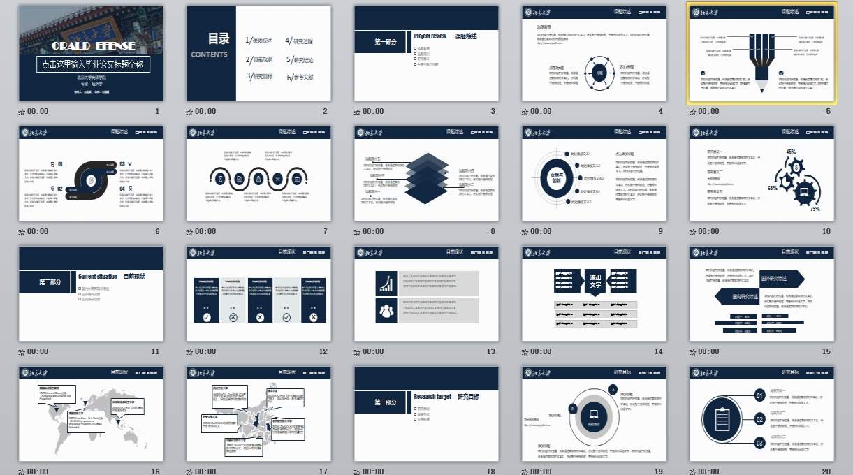 学术答辩_论文答辩_毕业论文答辩PPT模板学术答辩(16)0