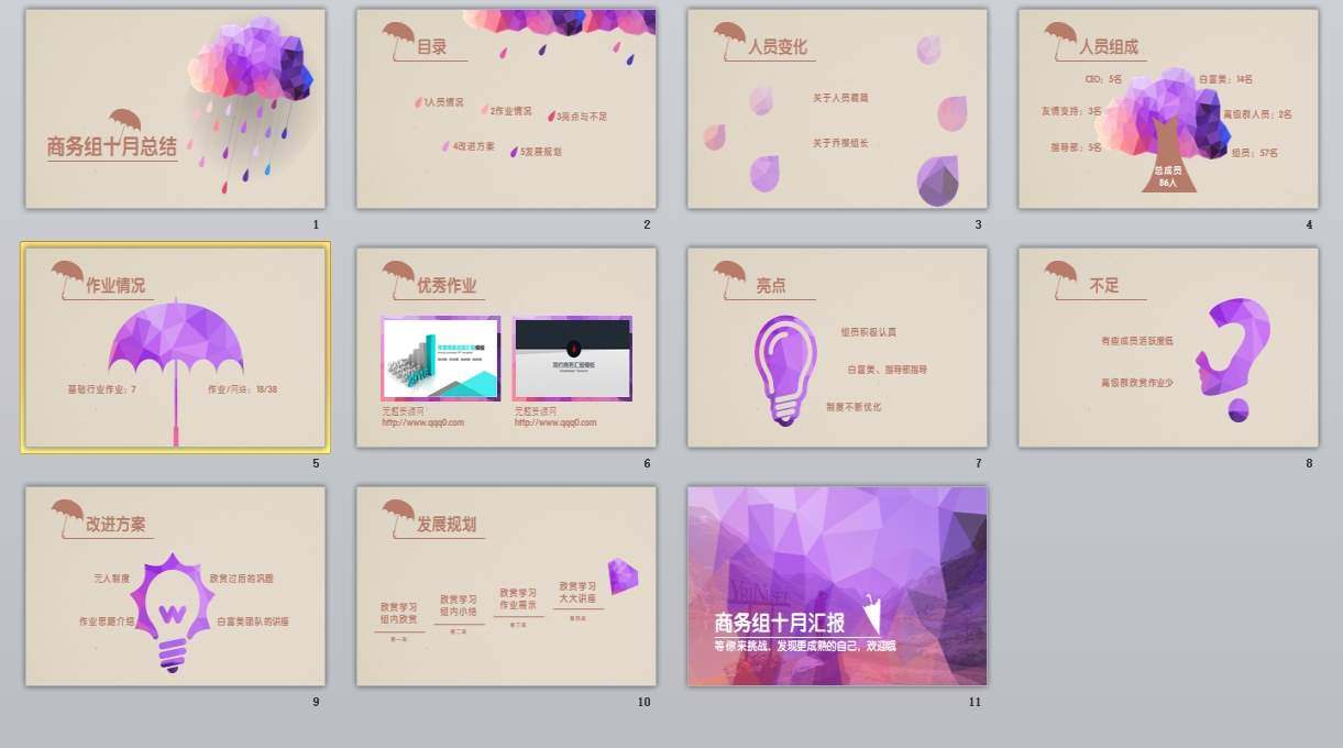 [011]创意新颖PPT模板0