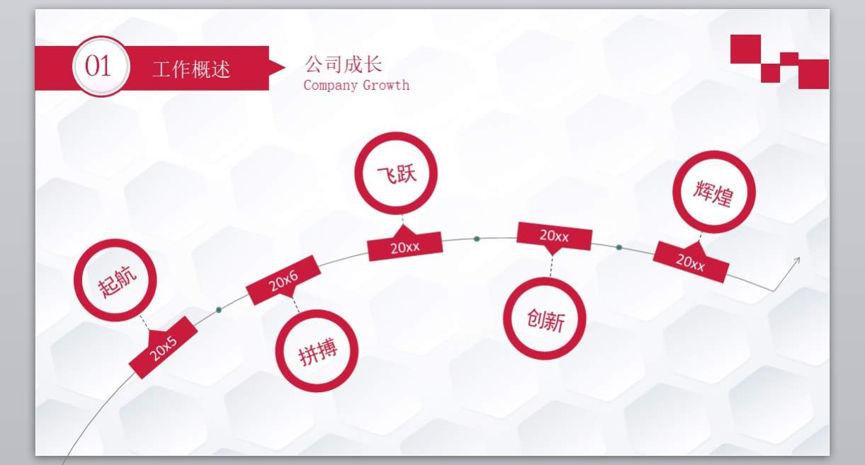 红色风格喜庆PPT_新年喜庆红色(1)4