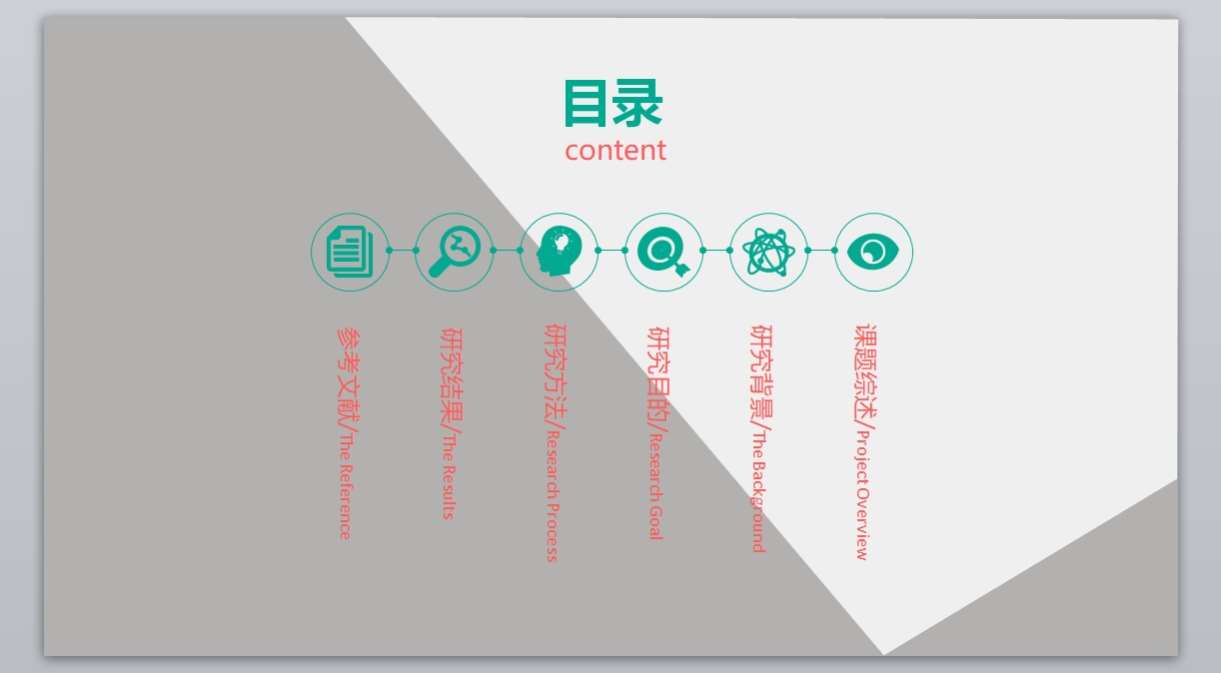 学术类通用PPT模版2